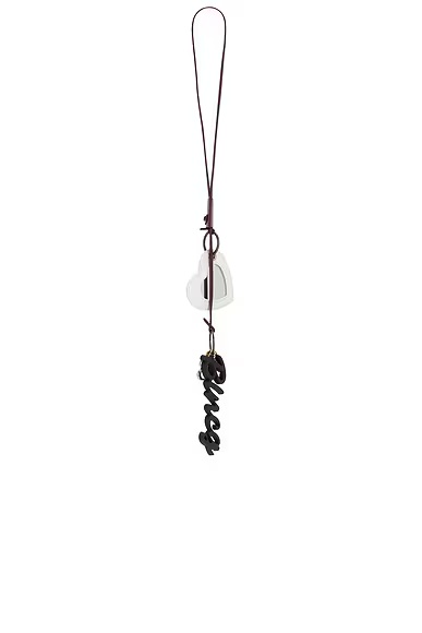 Le City Charm Heart Dark Burgundy & Optic White
