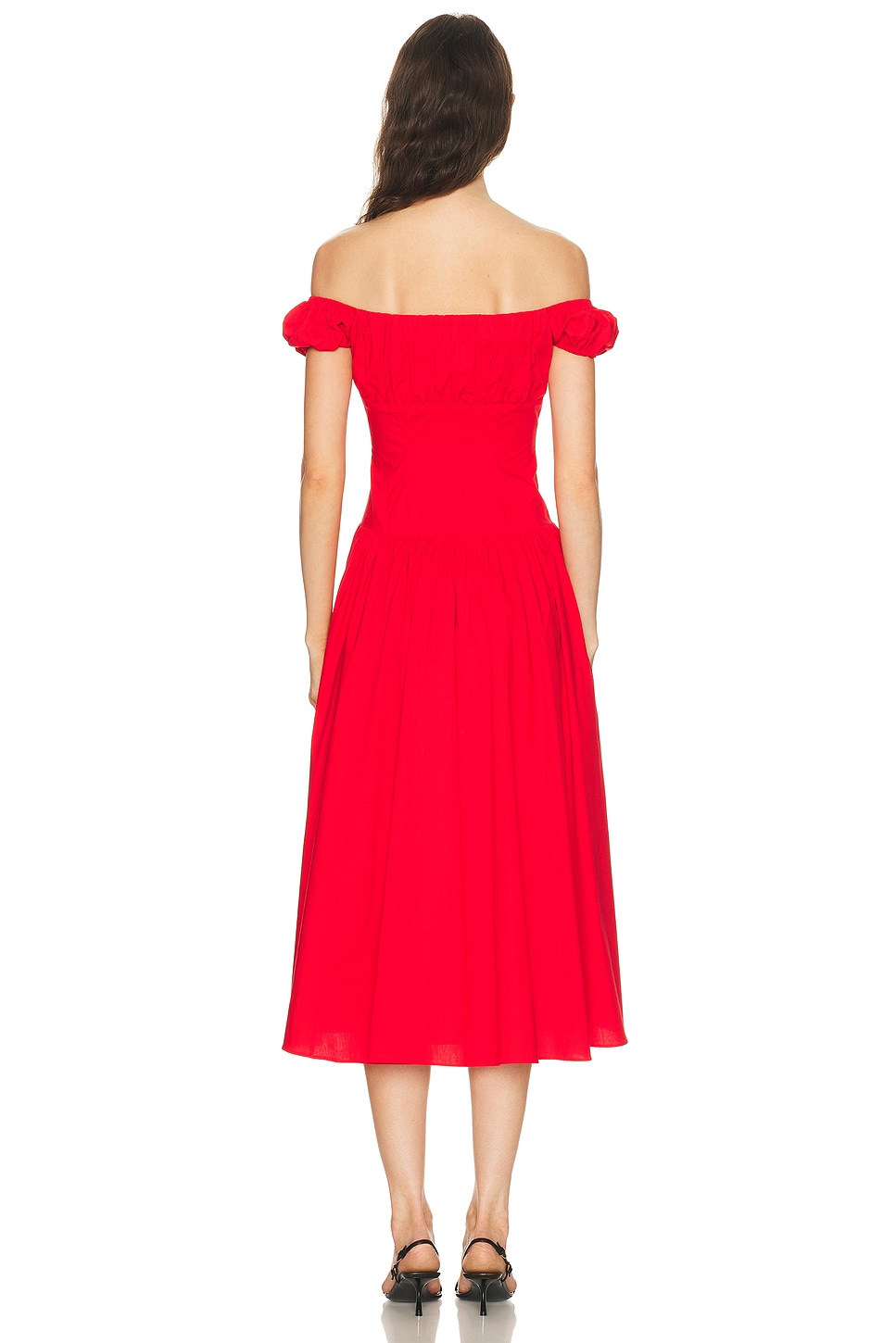 Augusta Drop Waist Maxi Dress High Risk Red