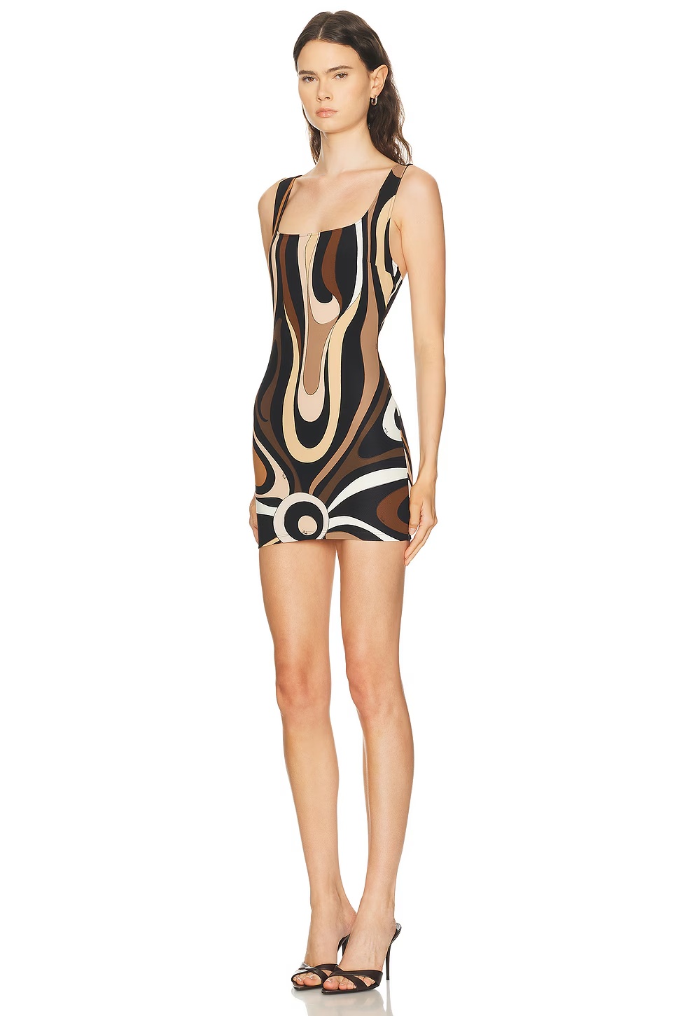 Mini Dress Black & Gold