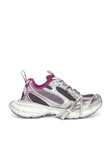 3xl Sneaker Grey, White & Pink