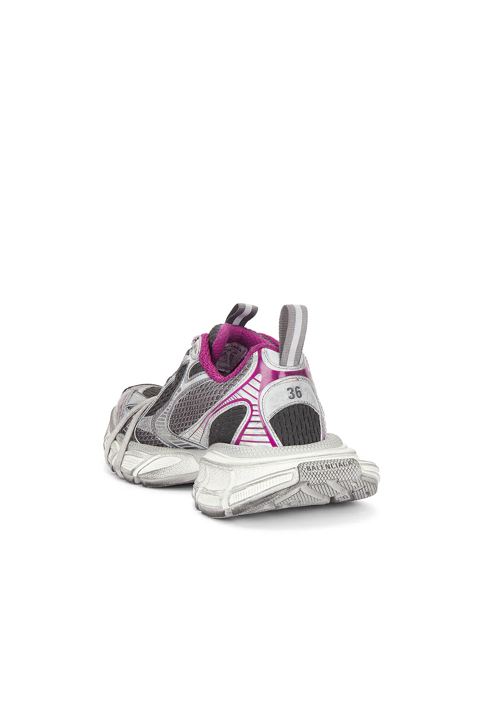3xl Sneaker Grey, White & Pink