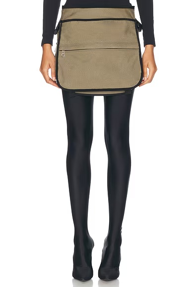 Mini Bag Skirt Army Green
