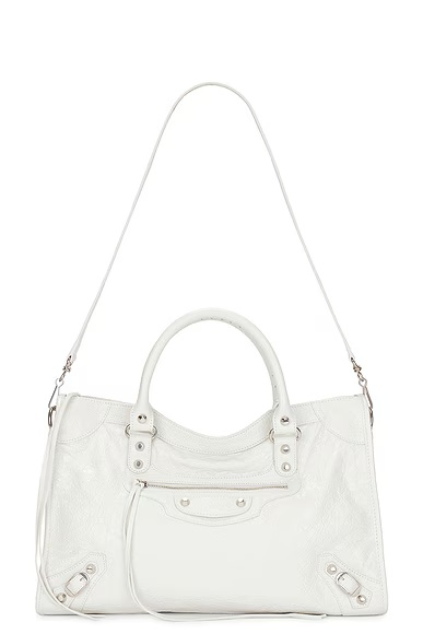 Le City Medium Bag Optic White