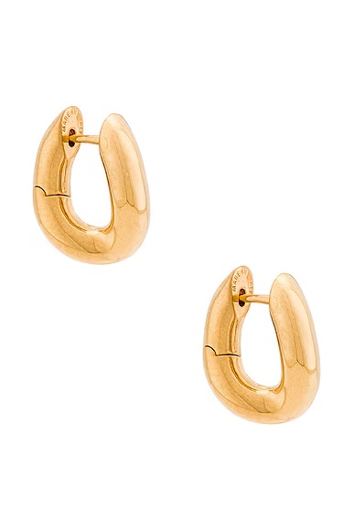 XXS Loop Earrings Shiny Gold
