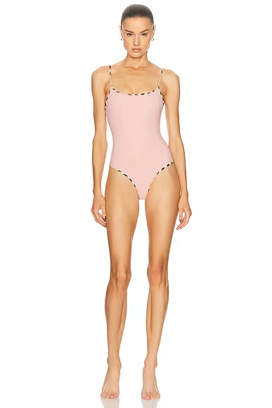 Sylvia One Piece Swimsuit Begonia Pink