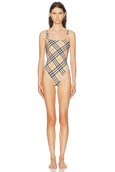 Sabina One Piece Swimsuit Sand IP Check