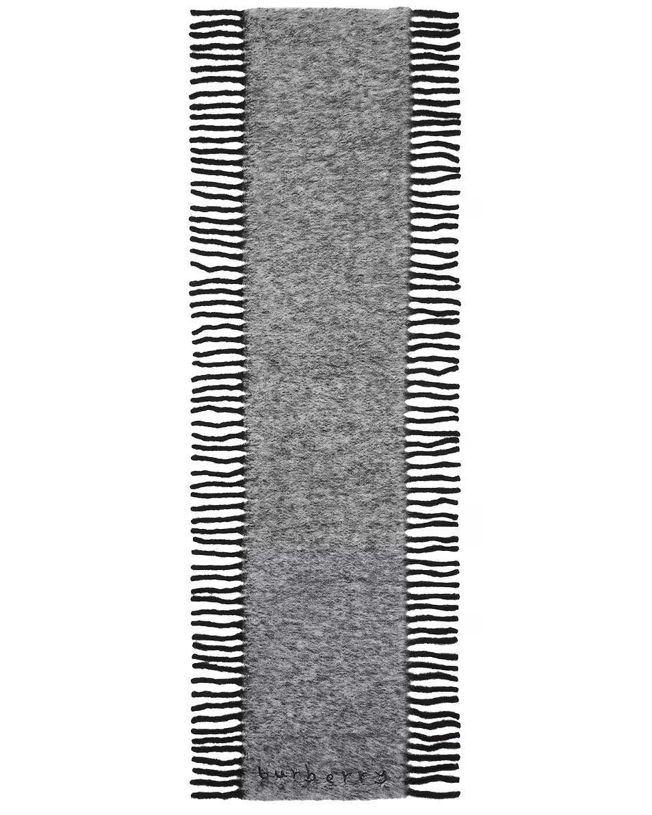 Alpaca Happy Scarf Black & Calico