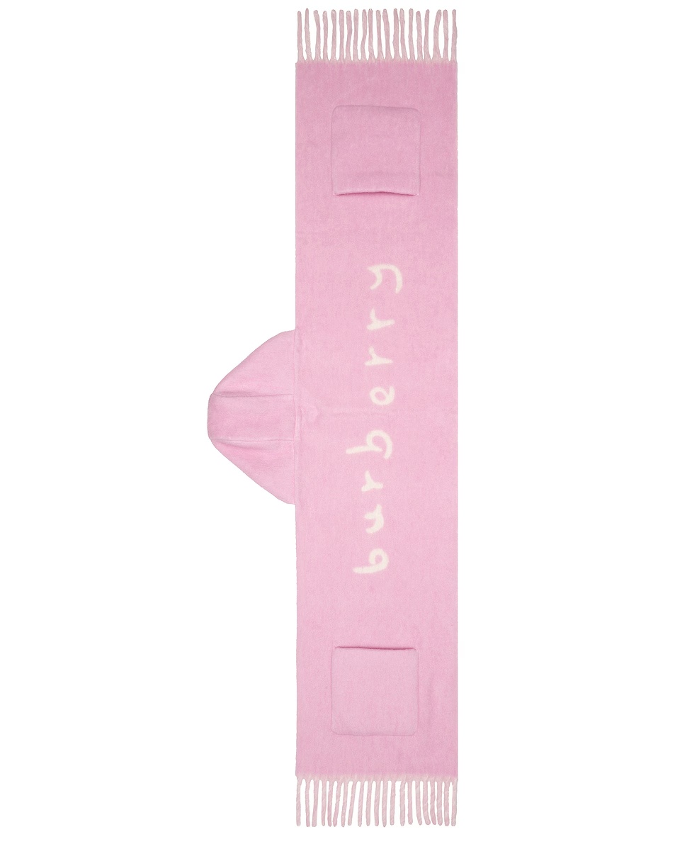 Hooded Pocket Scarf Sugar Pink