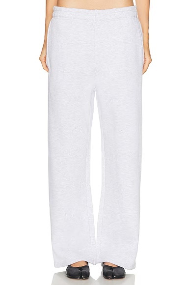 Straight Leg Sweatpant Heather Grey