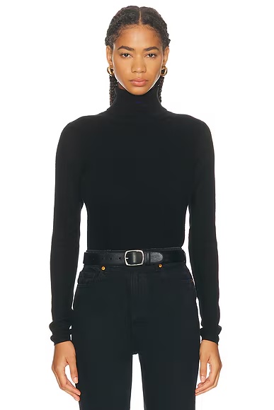 Turtleneck Sweater Black