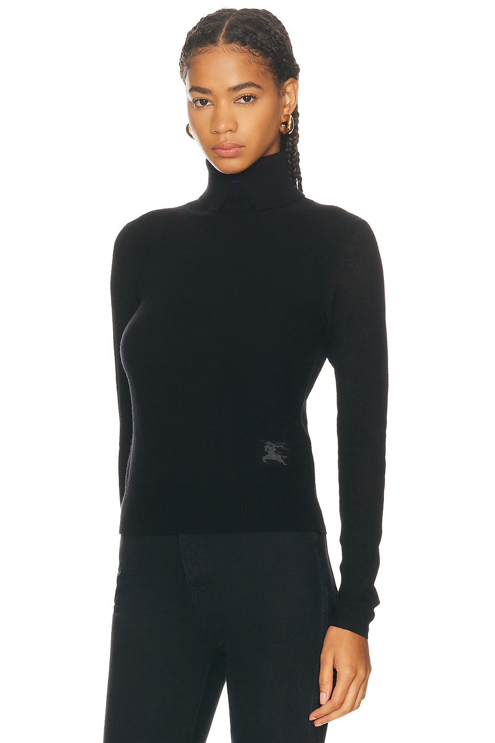 Turtleneck Sweater Black