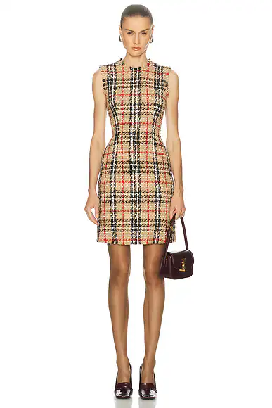 Abigail Mini Dress Sand IP Check