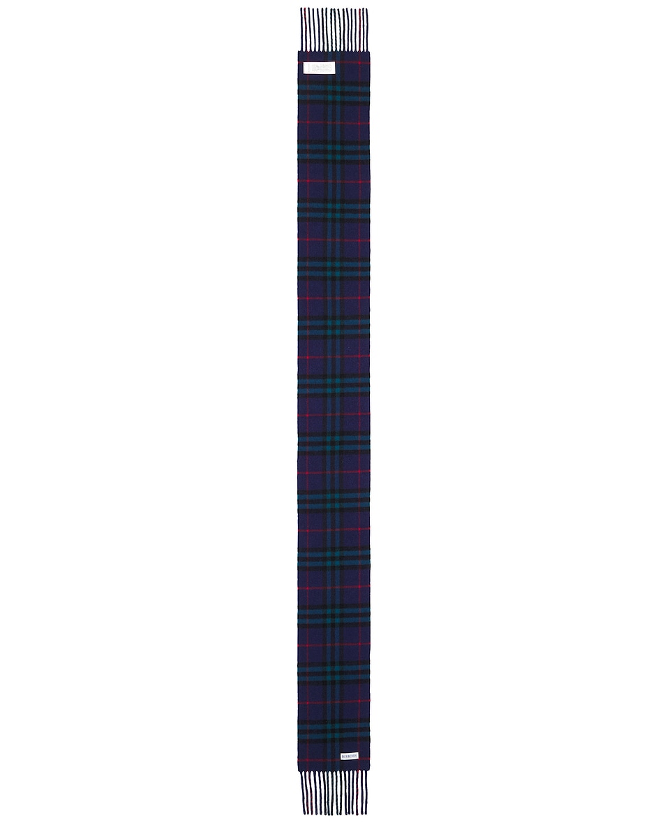 Cashmere Scarf Bugle Blue