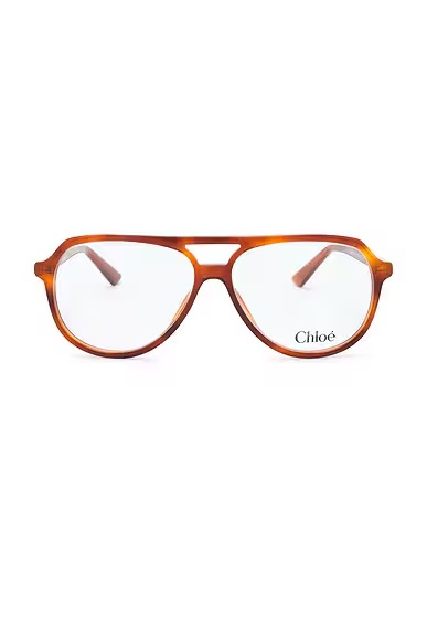 Judy Pilot Optical Eyeglasses Havana & Transparent