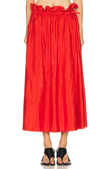 Midi Skirt Flame