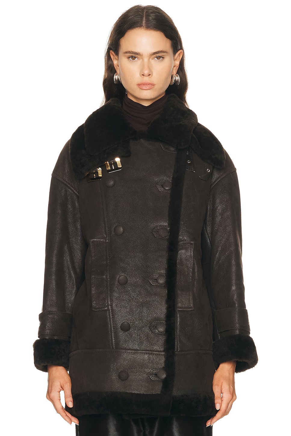 Kinu Coat Chocolate
