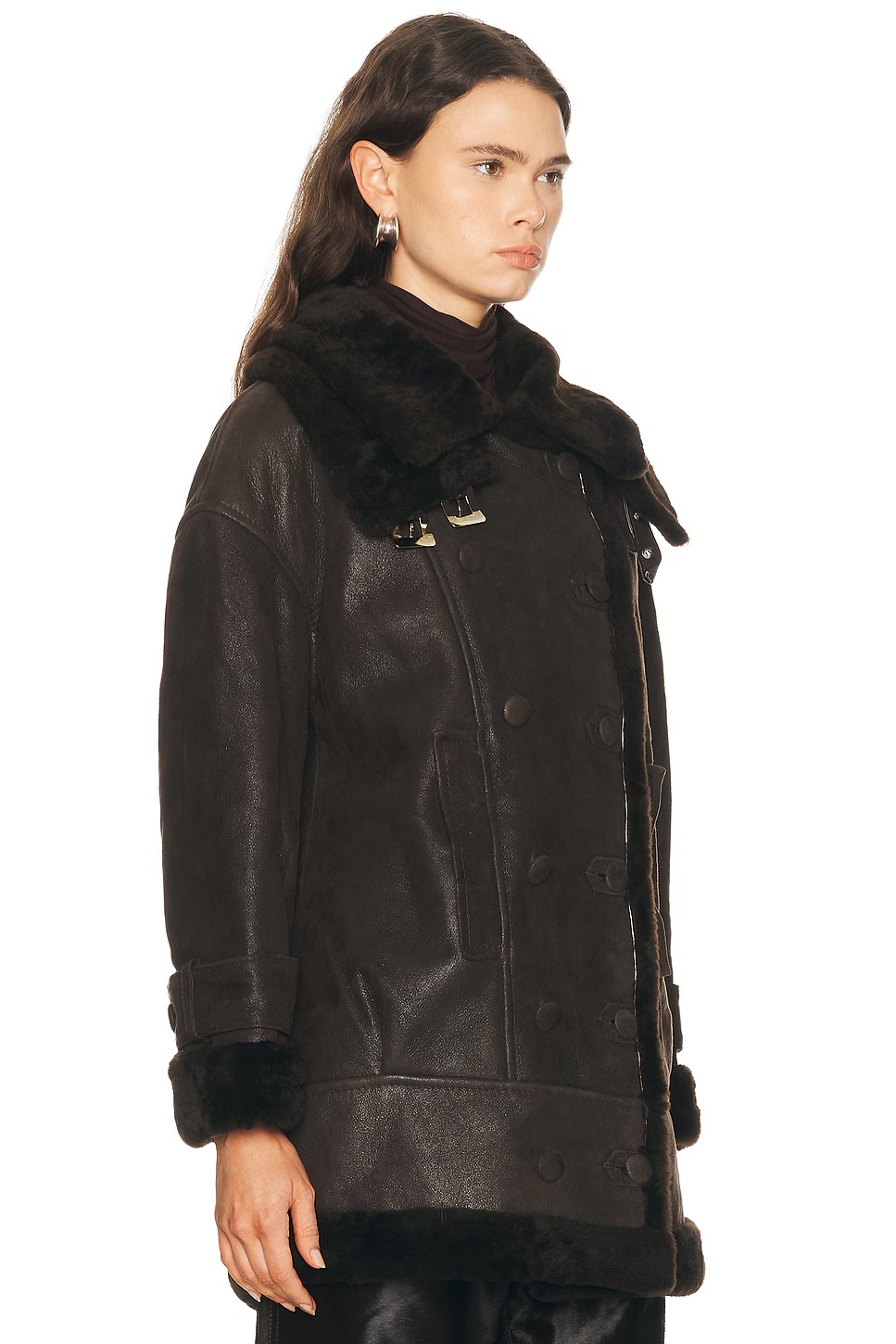 Kinu Coat Chocolate