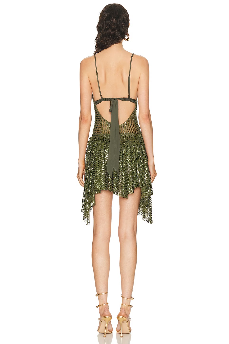 Lustina Dress Green
