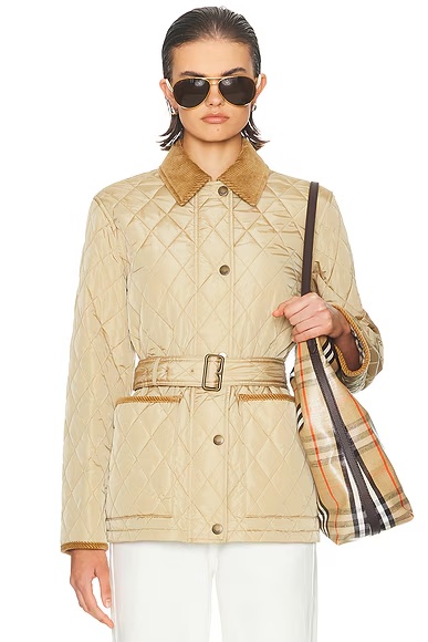 Belted Jacket Flax