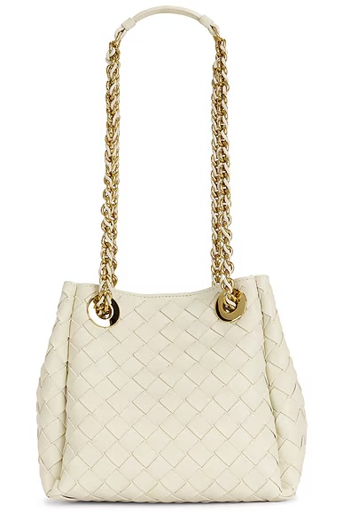 Small Parachute Chain Bag Sea Salt & Muse Brass