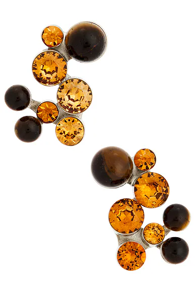 Stud Earrings Tiger-Eye