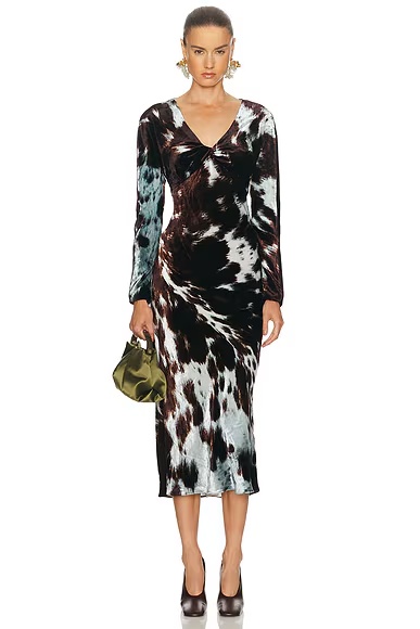 Duska Dress Brown