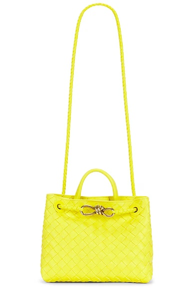 Small Andiamo Bag Sulfur & Muse Brass
