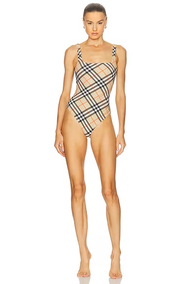 One Piece Swimsuit in Sand Ip Check