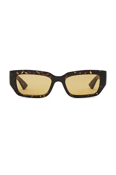 Rectangular Sunglasses Havana & Brown