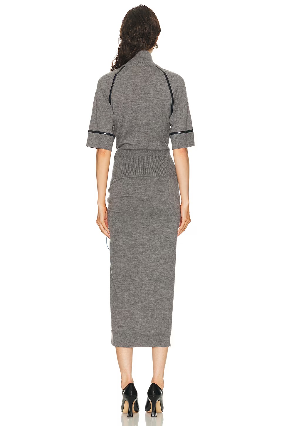 Tech Merino Dress Grey