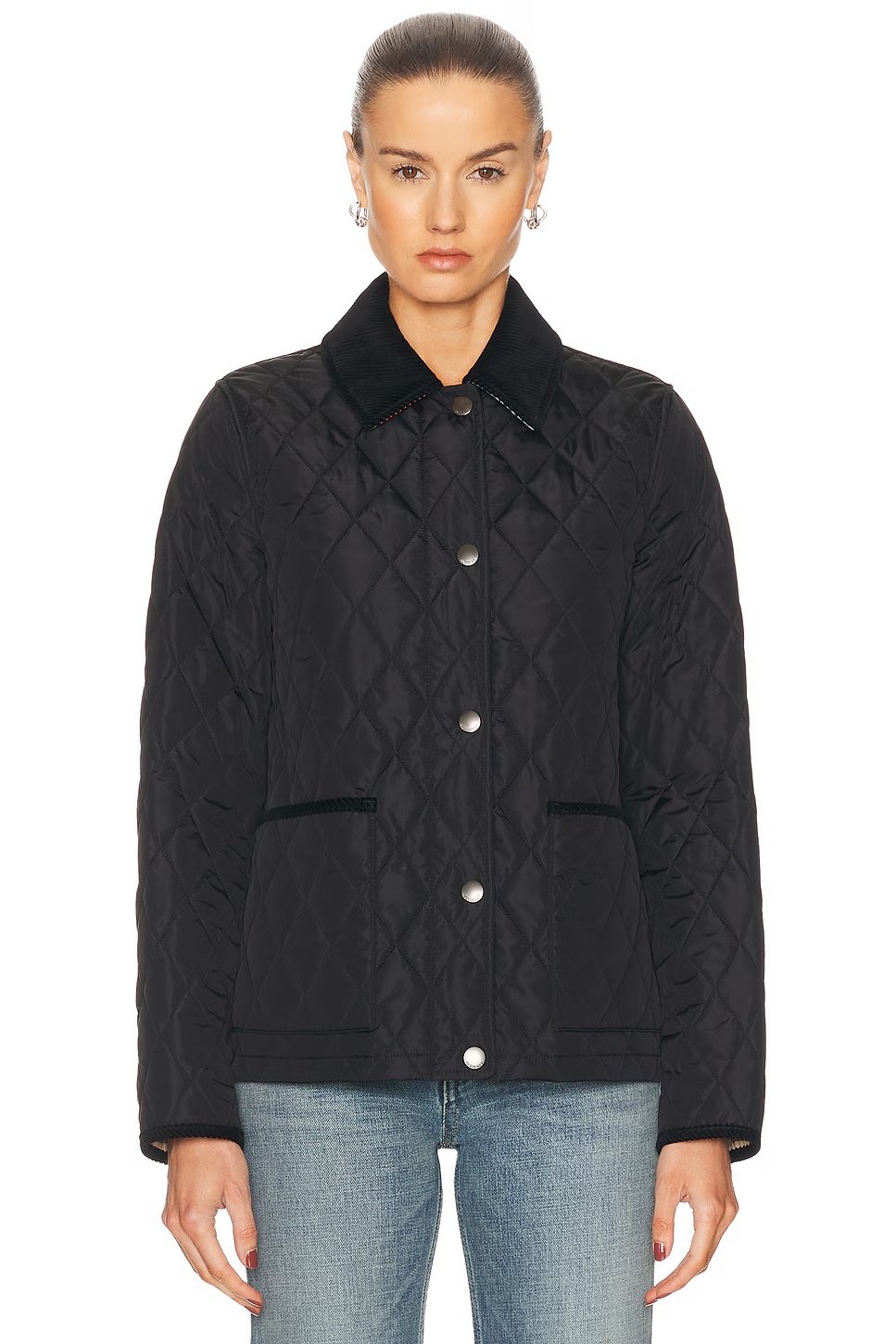 Dorset Coat Black & Sand Ip Check