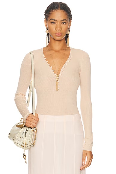 Long Sleeve Top Honey Pink