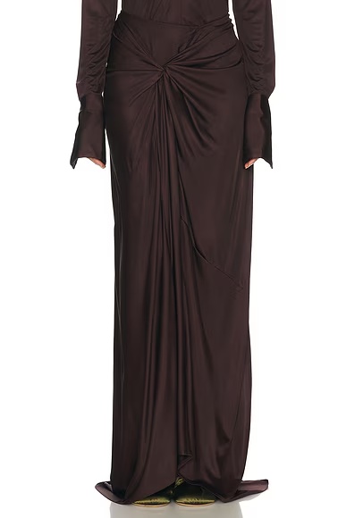Humila Skirt Burgundy