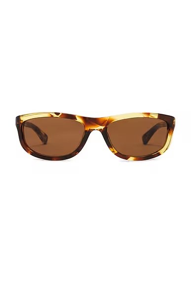 Rectangular Sunglasses Havana & Brown