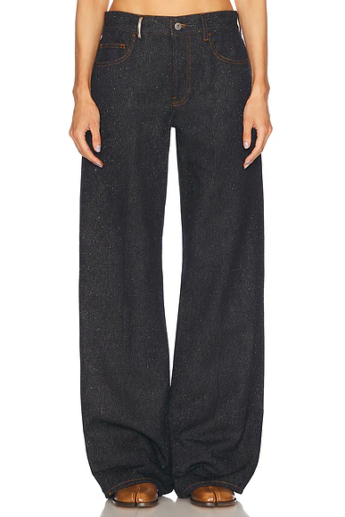 Straight Leg Jeans Indigo