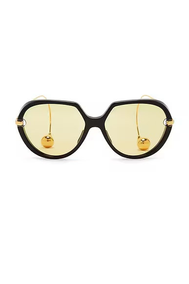 Drop Sunglasses Black, Gold & Yellow