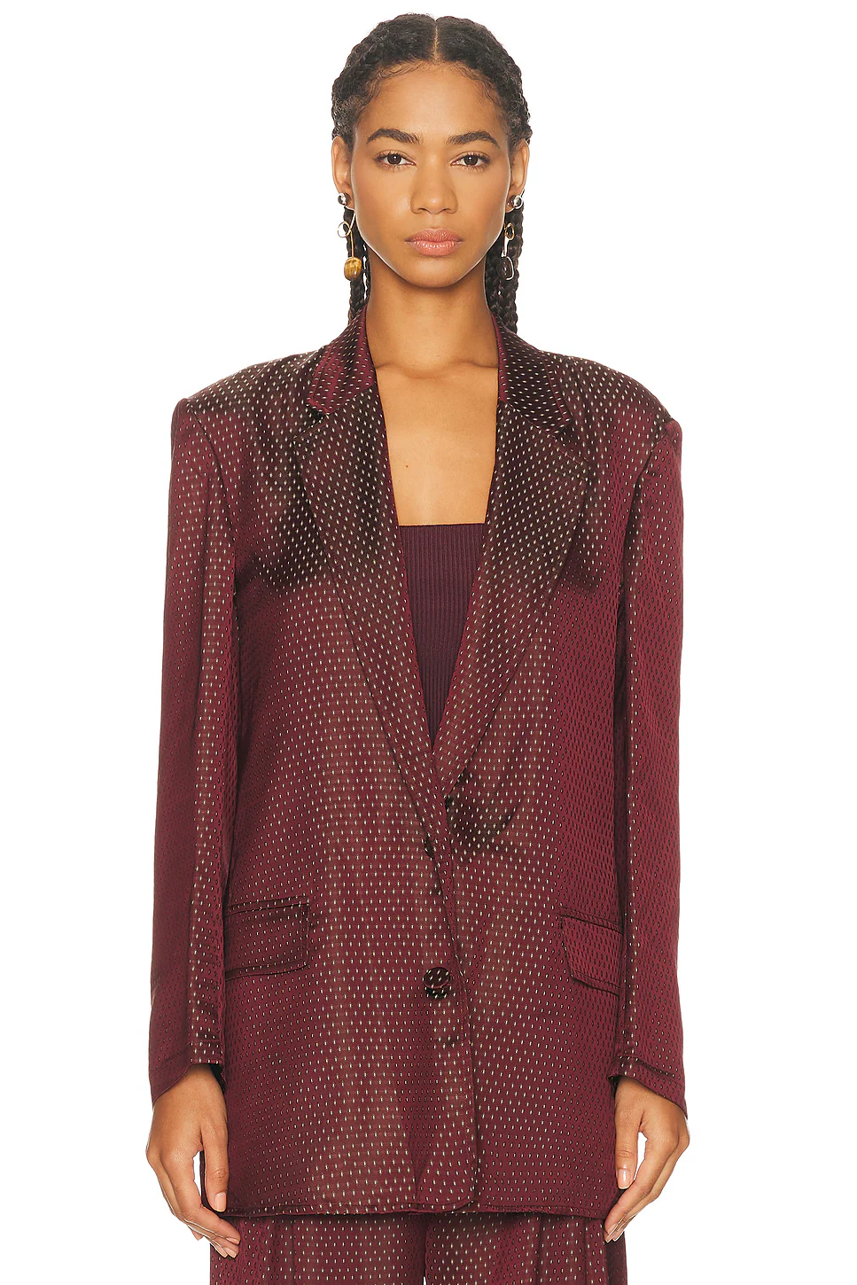 Bastis Jacket Burgundy