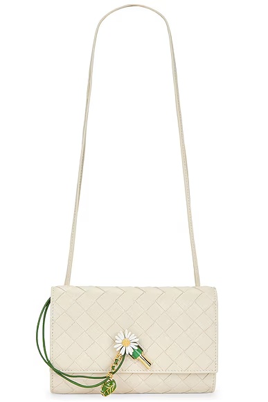 Andiamo Slim Pouch Sea Salt, Daisy Flower, & Muse Brass