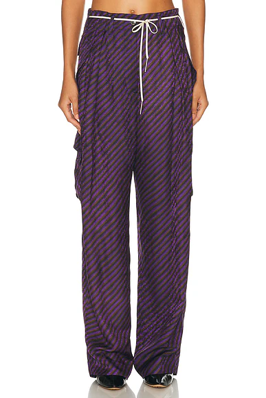 Polk Pants Purple
