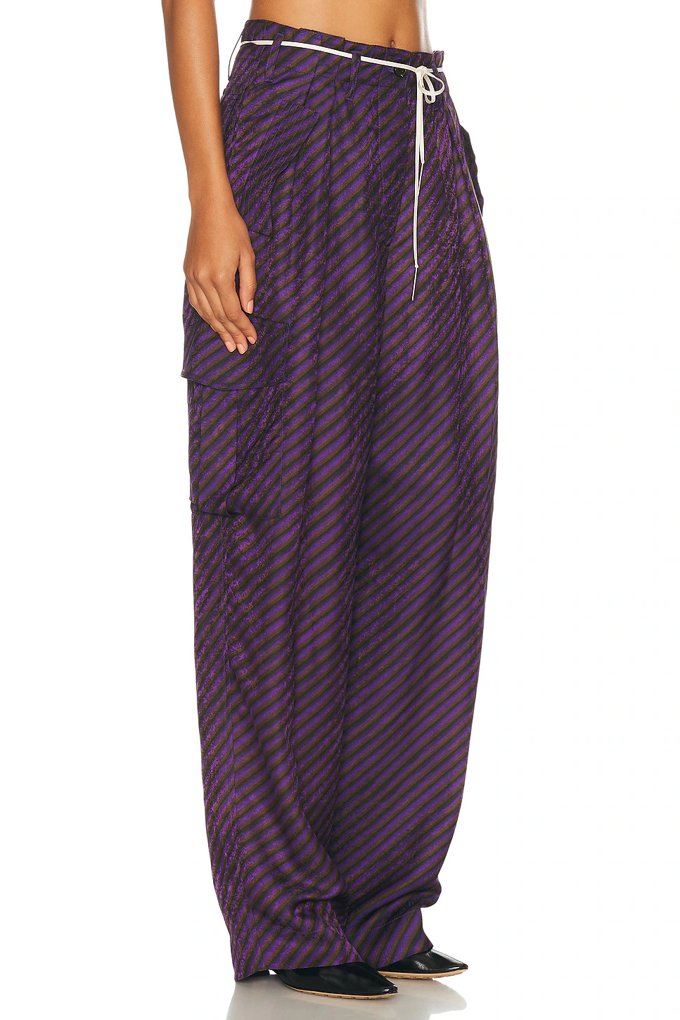 Polk Pants Purple