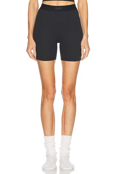 Cotton Rib Boxer Short Soot