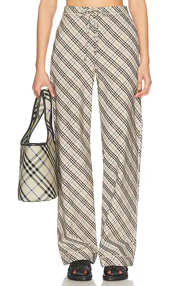 Straight Leg Pyjama Pant Husk IP Check