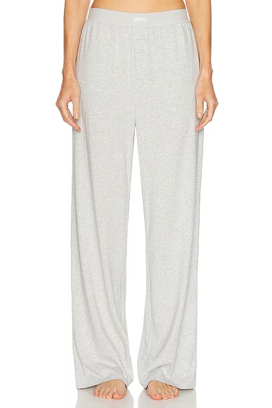Boyfriend Loose Pant Light Heather Grey