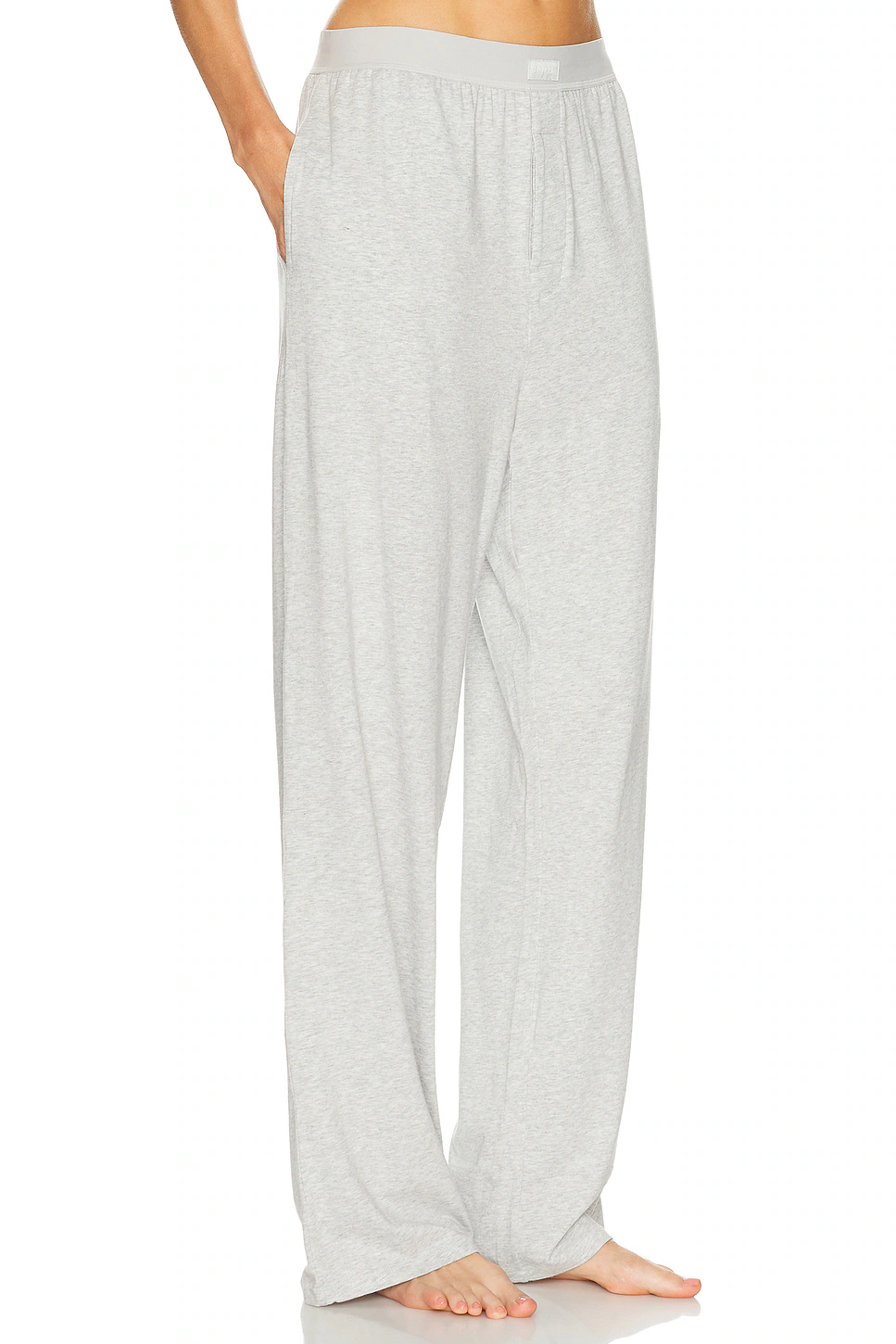Boyfriend Loose Pant Light Heather Grey