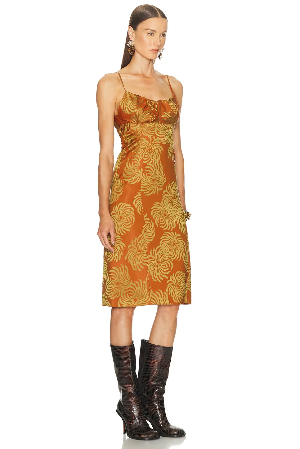 Dirios Dress Orange