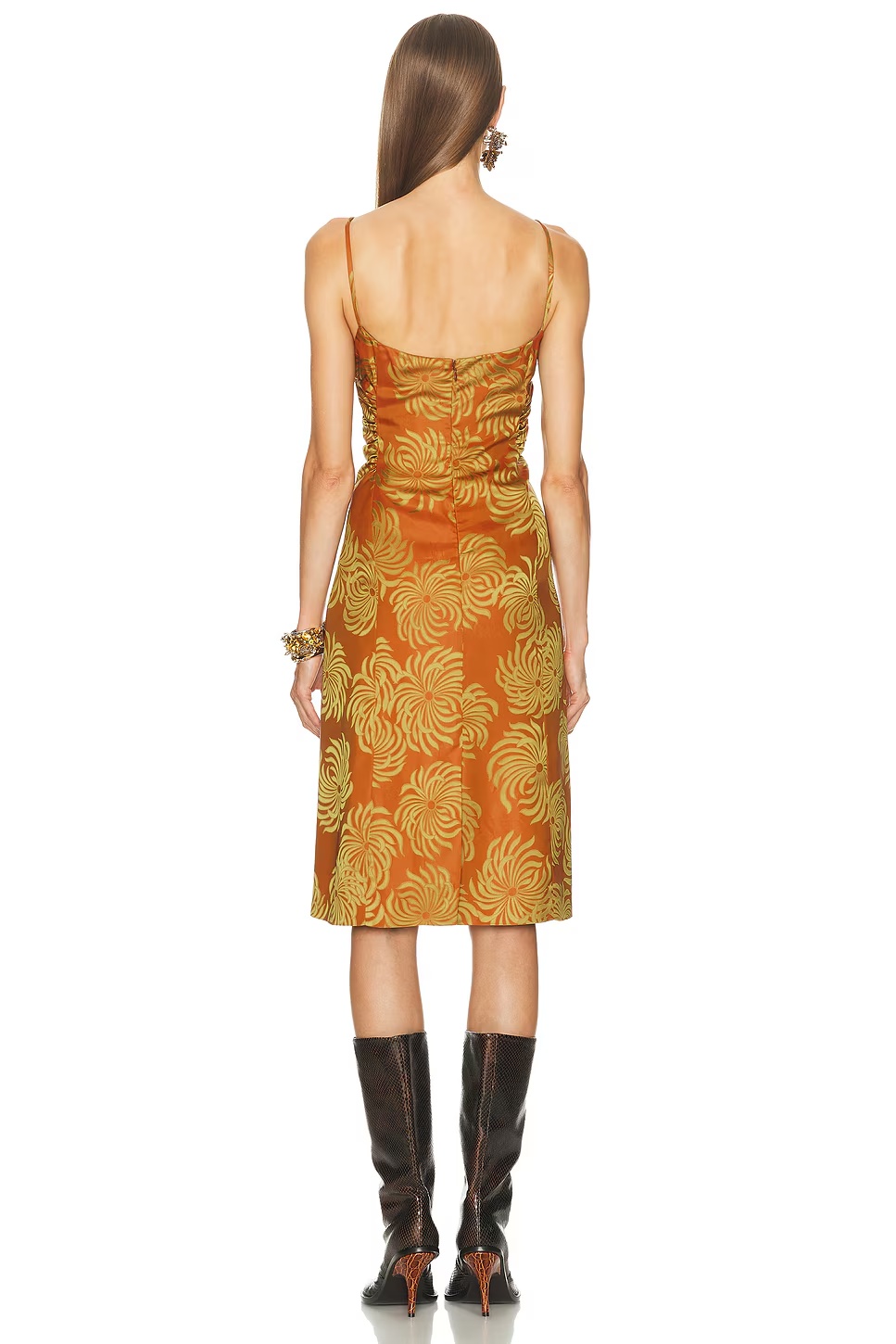 Dirios Dress Orange