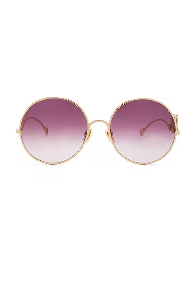 Iconic Sunglasses Gold & Red
