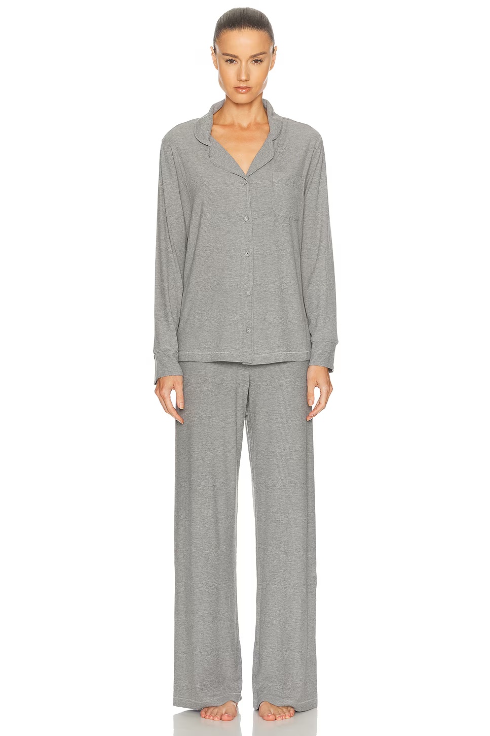 Soft Lounge Sleep Set Heather Grey