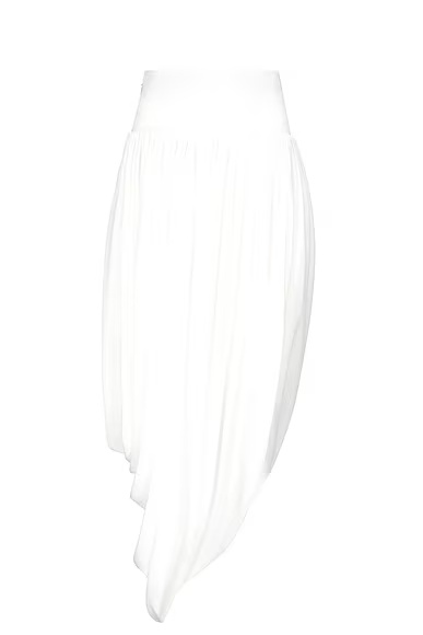 ALAΪA Twisted Skirt Blanc