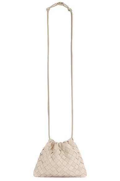 Small Intrecciato Dustbag Ecru & Gold